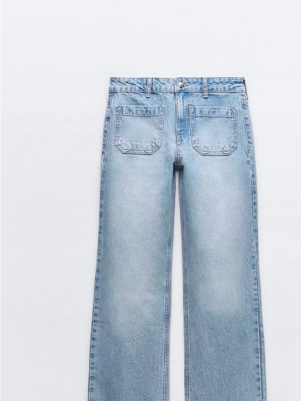 Light Blue High waisted bootcut Women's Jeans